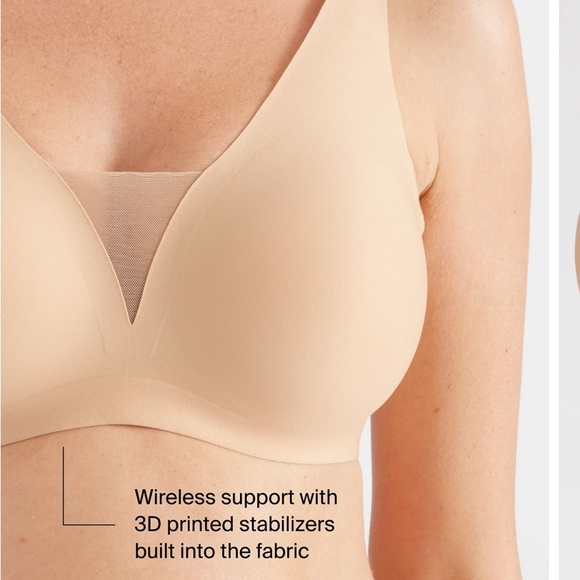 New! Knix Shadow Mesh Bra Green | S - Picture 8 of 8